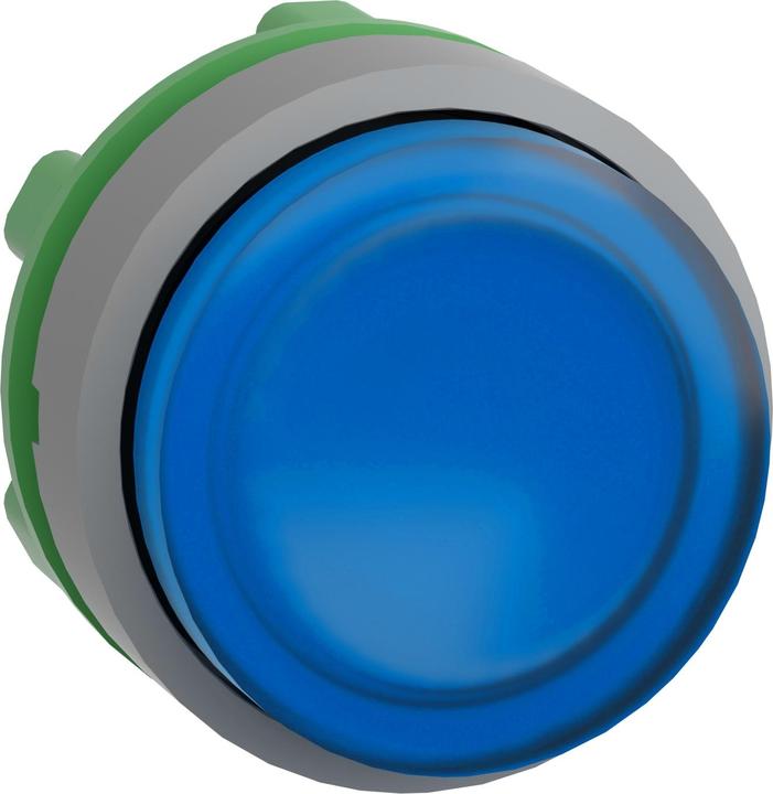 Produktbild Schneider Electric Leuchtdrucktaster, Front, vorstehend, ZB5AW163C0