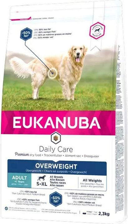 Actual product image Eukanuba Overweight Sterilized 12kg (Adult, 1 pcs., 12000 g)