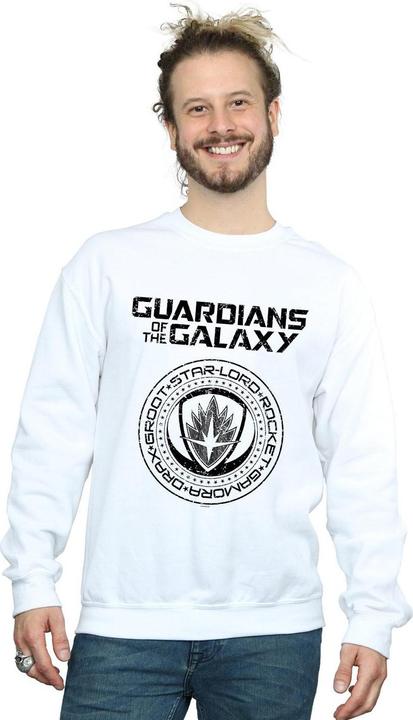 Actual product image Mens Guardians Of The Galaxy Vol. 2 Distressed Seal Sweatshirt (L)