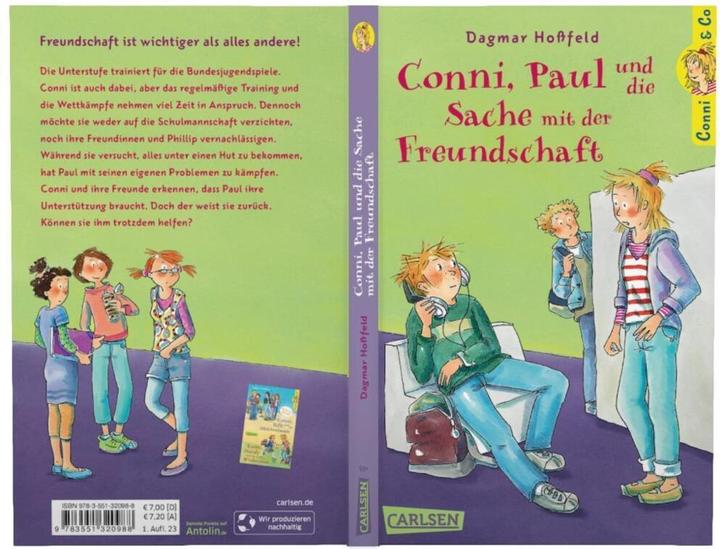 Immagine prodotto Conni & Co 8: Conni, Paul e il problema dell'amicizia (Dagmar Hossfeld, Dorothea gusto, Tedesco)