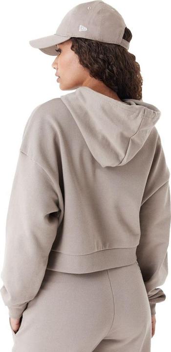 Produktbild New Era Ladies Cropped Fleece Hoody ash brown - L (L)