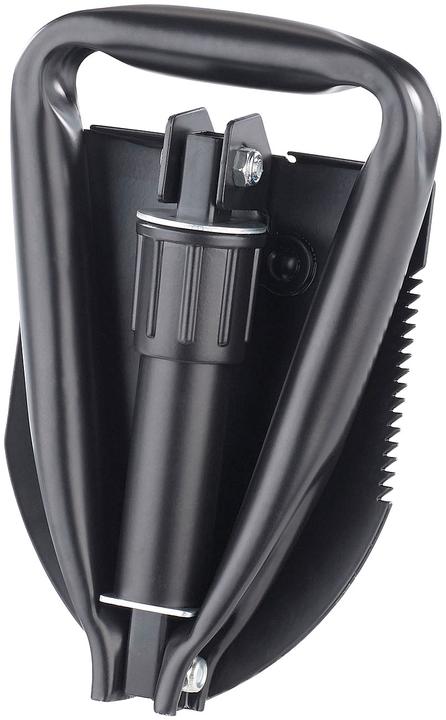 Actual product image Semptec Combi folding spade V2 with saw made of carbon steel