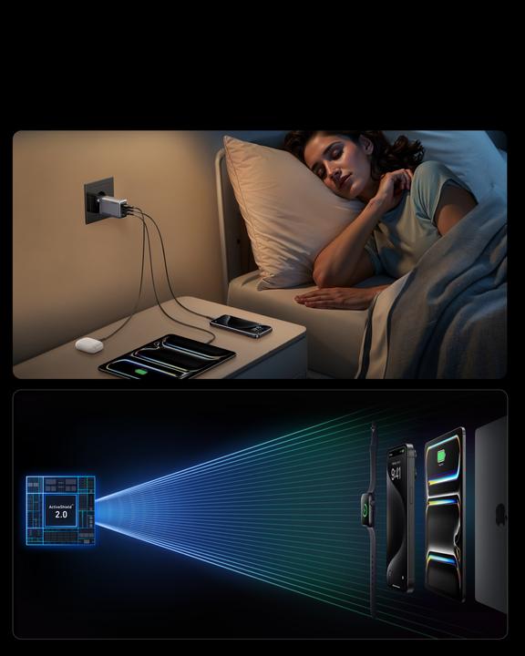 Image du produit Anker Prime Charger 100W 3 ports GaN (100 W)