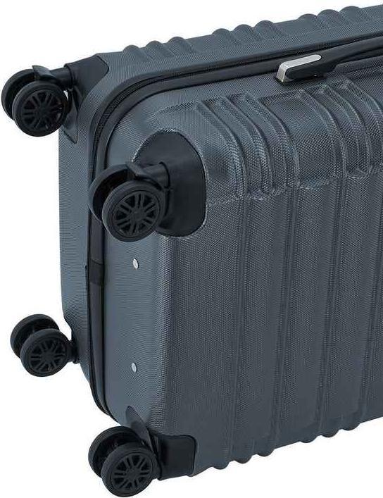 Actual product image Juskys 3-teilgies Hartschalen-Kofferset (120 l, M (50 - 90l), L (90 - 115l))