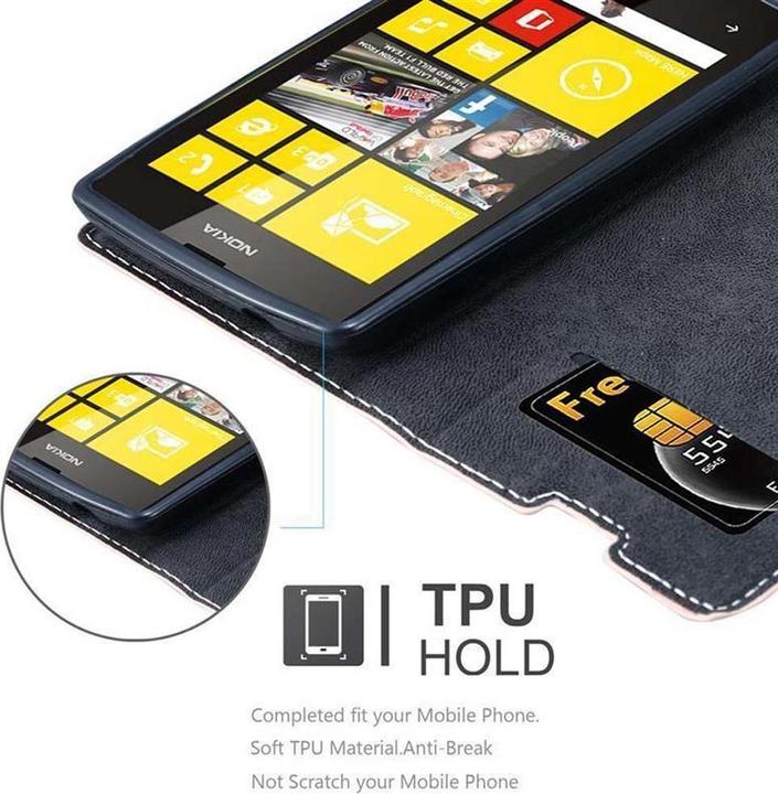 Productafbeelding Cadorabo Boek X Portemonnee Hoesje (Nokia Lumia 520)