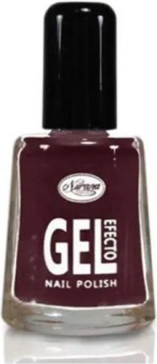 Actual product image Nurana Cosmetics Nurana Gel Effect Nail Polish 10 Burdeaux 10ml
