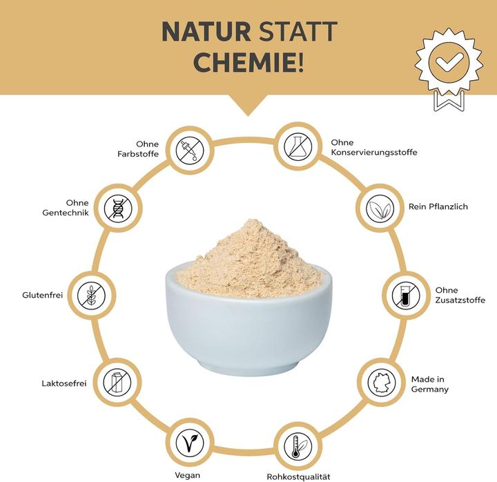 Image du produit Eltabia Poudre de peaux de psyllium bio | 99% de pureté Peaux de psyllium moulues (200 pièce(s), Poudre, 200 g)