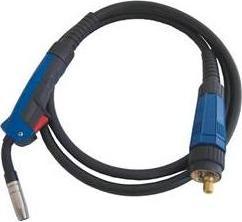 Actual product image Fachowiec Welding torch MB15 5m hose package MIG/MAG torch shielding gas