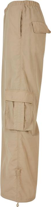 Actual product image Urban Classics Ladies Wide Crinkle Nylon Cargo Pants (S)