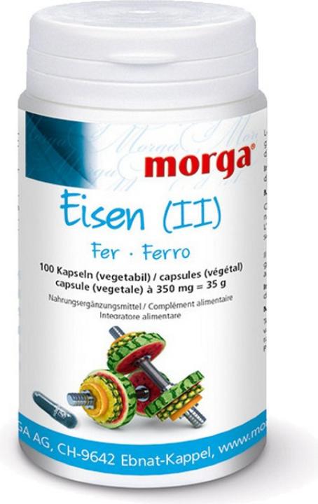 Produktbild Morga Eisen II Kapseln (100 Stück, Kapseln, 300 g)
