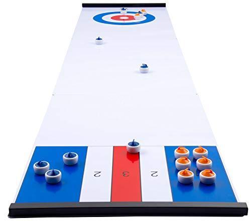 Actual product image Engelhart 2 in 1 - Curling and Shuffleboard