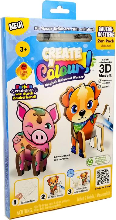Produktbild Bauer Create Bauernhof Hund + Schwein