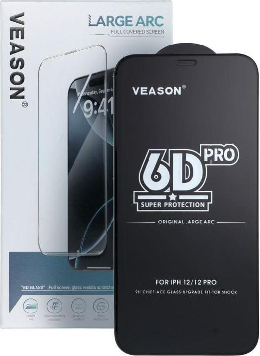 Produktbild Veason Protective glass 6D Pro Glass (SET 10in1) - for Samsung Galaxy S24 Plus black (10 Stück, Samsung Galaxy S24+)