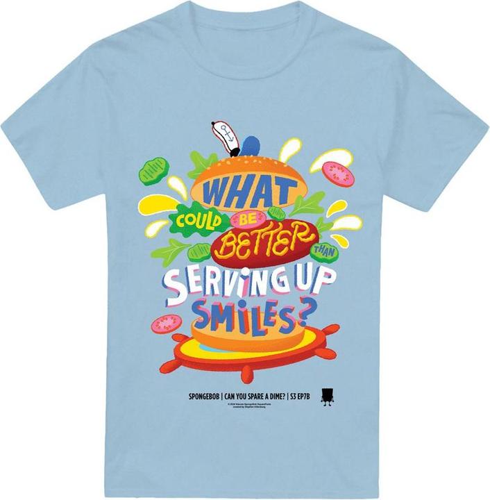 Image du produit Spongebob Squarepants - T-shirt SERVING UP SMILES - Homme (XL)