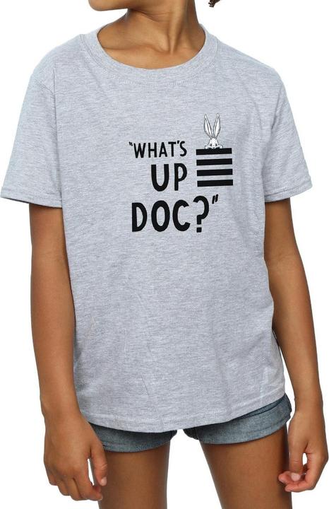 Produktbild Looney Tunes Bugs Bunny What's Up Doc Stripes TShirt Mädchen (140, 146)