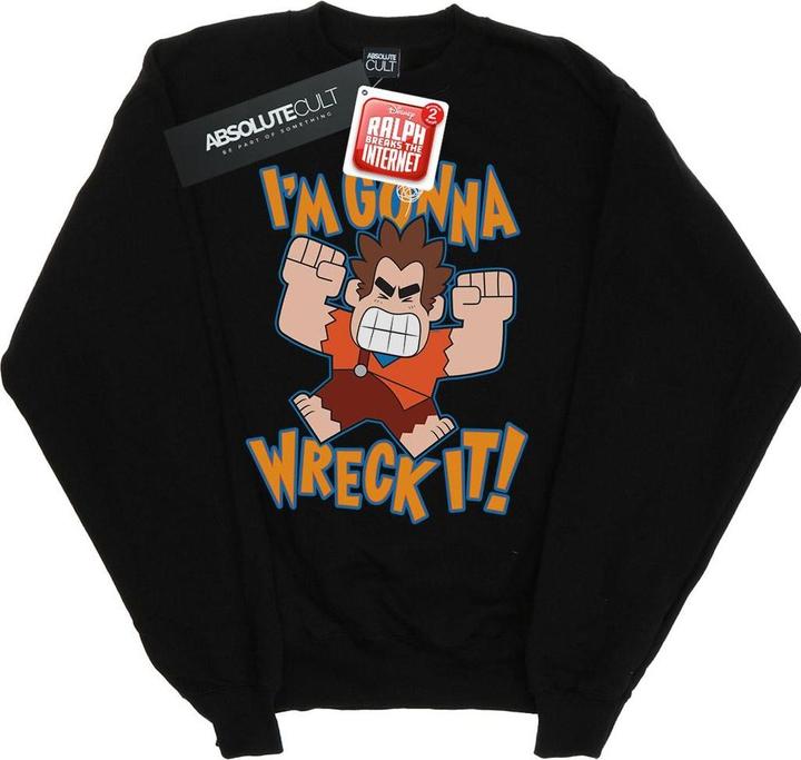 Image du produit Disney - Sweat WRECK IT RALPH I'M GONNA WRECK IT - Fille (116)