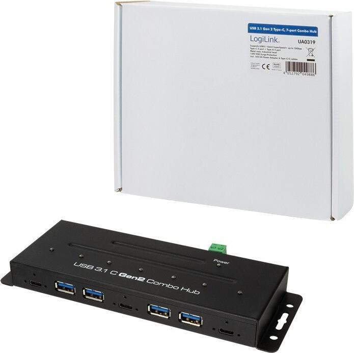 Produktbild LogiLink UA0319 (USB-C, 7 Ports)