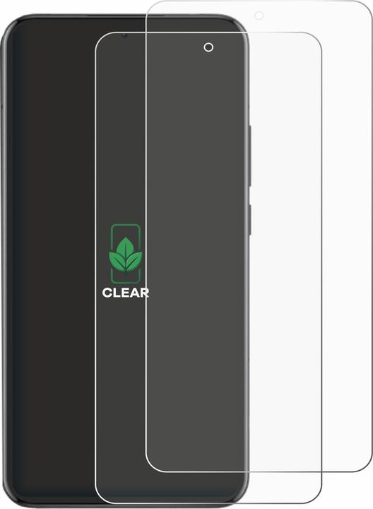 Actual product image ScreenLeaf Screen Protector sustainable Screen Protection, clear, anti-scratch (2 Piece, Oppo Reno 13 Pro)