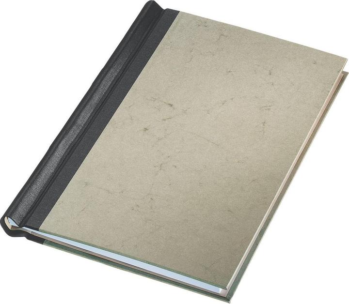 Produktbild Leitz Klemmbinder, DIN A4, Deckel grau, Rücken schwarz Einband mit grauem Spezialpapier überzogen, L (A4, 1 x)