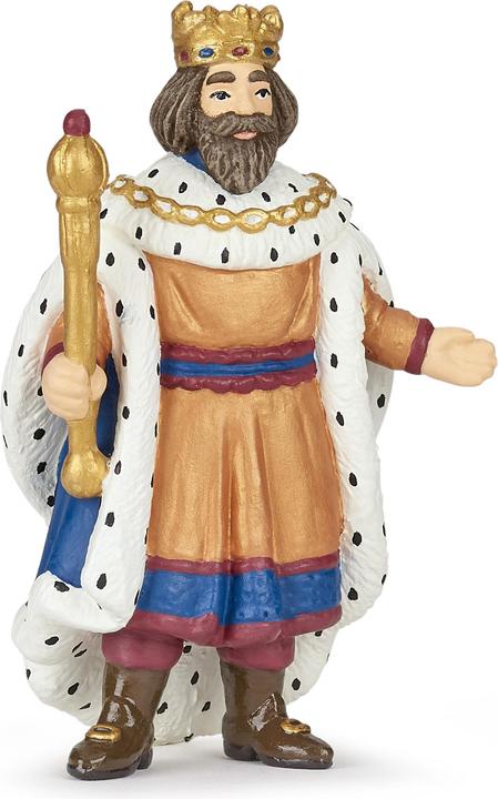 Actual product image Papo King with golden scepter