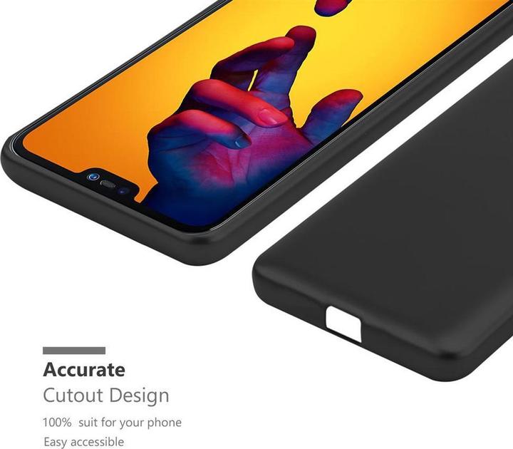 Actual product image Cadorabo TPU Matt Metallic Cover (Huawei P20 Lite)
