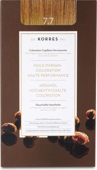 Korres Argan Oil Hair Colour (No. 7.7 - Mocha)