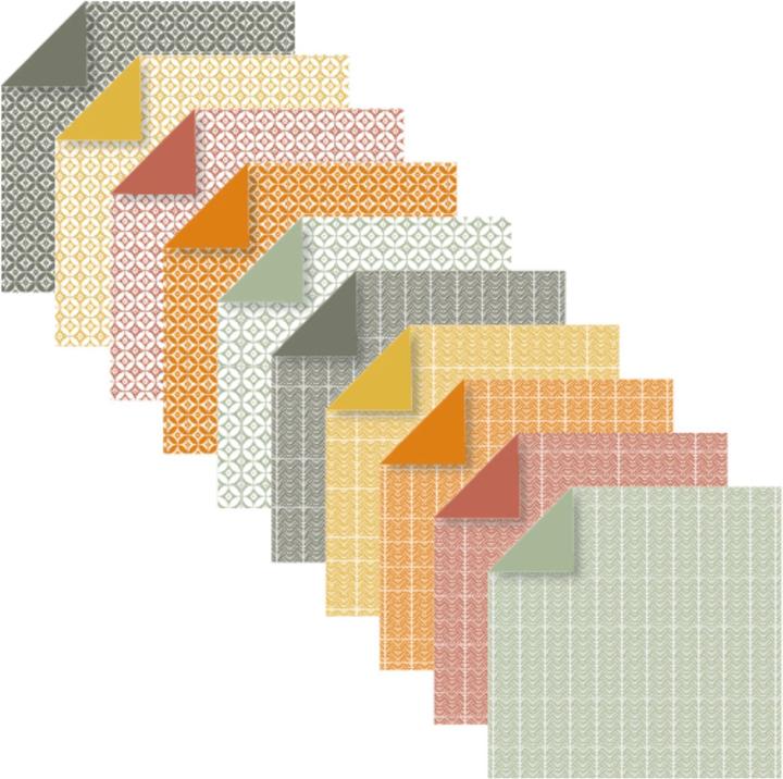 Produktbild Clairefontaine Origami Herbst (70 g/m², 60 x)