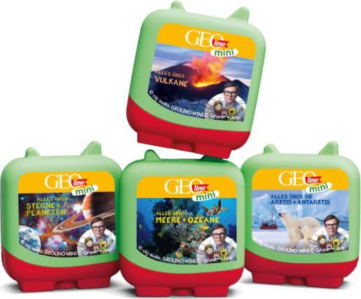 Tonies Clever Tonie Geolino - set di 4 pezzi (Tedesco)