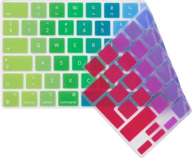Produktbild Philbert Design KB Cover MacBook Pro/Air 13-14-16’’ 2021-2022 Rainbow Nordic