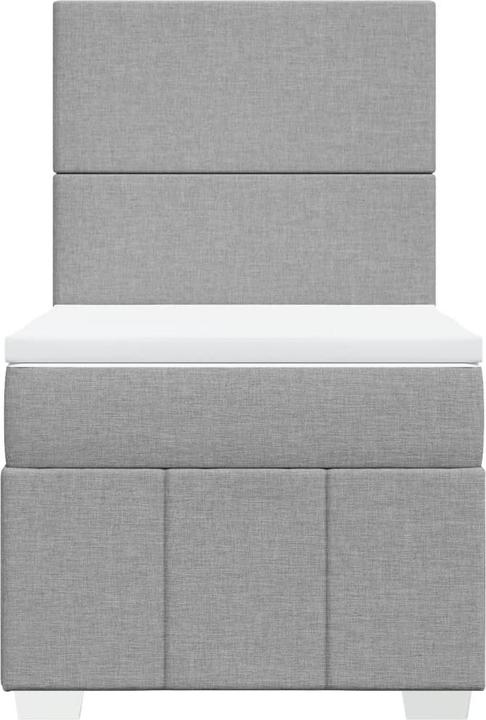 Image du produit VidaXL Bo x lit de saut avec matelas 90 x 190 cm Tissu (90 x 190 cm)