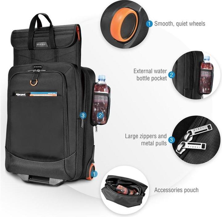 Actual product image Everki TITAN Trolley 18.4" (35 l, Hand luggage (up to 50 litres))