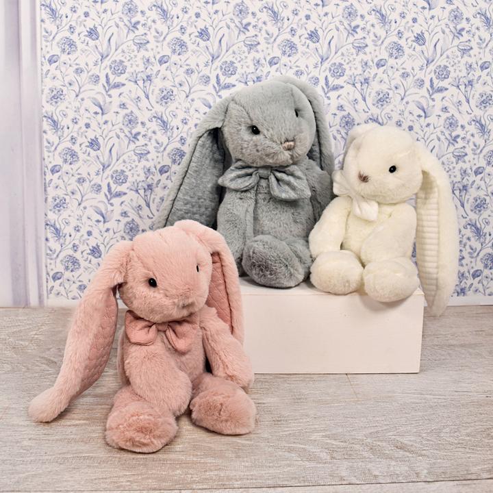 Produktbild Doudou et Compagnie Preppy Chic Hase, rosa 30cm (40 cm)