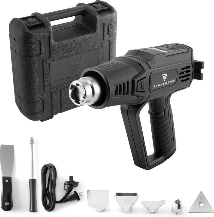 Stahlwerk HP-2001 PRO hot air gun with 600 degrees and 2,000 W