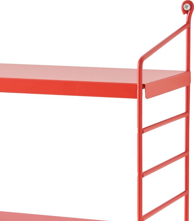 Image du produit En.Casa Étagère murale modulaire Strängnäs Lot de 2 Rouge