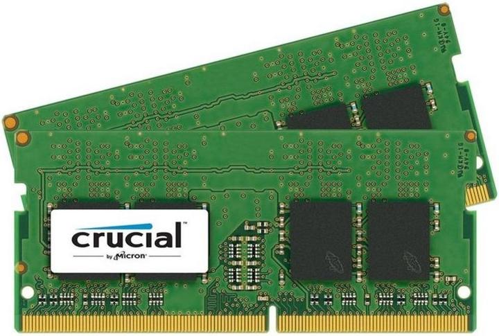 Actual product image Crucial Laptop Memory (2 x 4GB, 2400 MHz, DDR4-RAM, SO-DIMM)