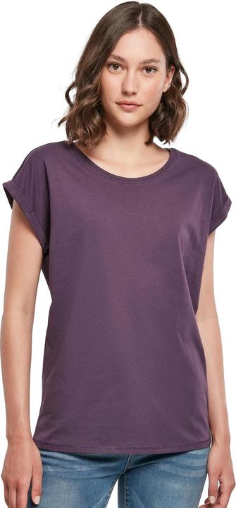Actual product image Build Your Brand Womens/Ladies Extended Shoulder T-Shirt (L)