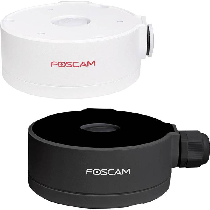 Produktbild Foscam FAB61-B. Typ: Abzweigdose, Unterstützung von Positionierung: Outdoor, Produktfarbe: Schwarz. Menge p (Montage-Kit)