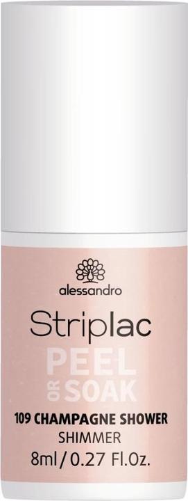 Immagine prodotto Alessandro Striplac Peel or Soak (109 Shimmer Shower, Vernice UV gel)