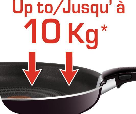 Image du produit Tefal Poignée Ingenio Premium avec insert en acier inoxydable (18.30 cm, Matières plastiques, Métal)