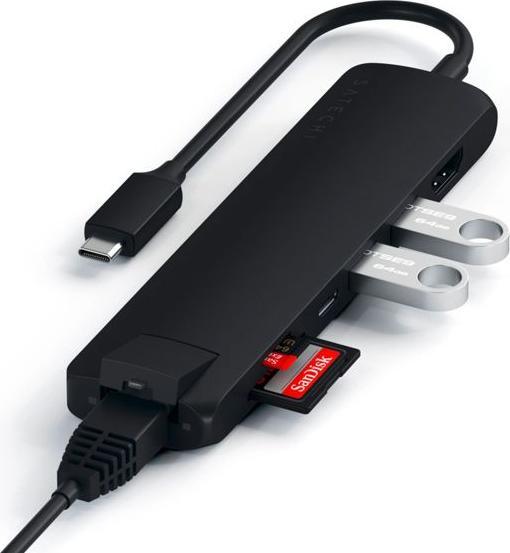 Actual product image Satechi ST-UCSMA3K (USB-C, 7 Ports)