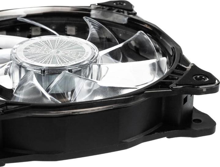 Actual product image Akasa Vegas X7 LED fan, RGB (120 mm, 1 x)