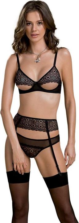 Immagine prodotto ECO Collection Set Reggiseno 3 Pezzi Zinnia Nero (XXL, 3XL)
