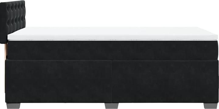Immagine prodotto VidaXL Bo x letto a molle con materasso 90 x 190 cm in velluto (90 x 190 cm, 90 x 190 cm)