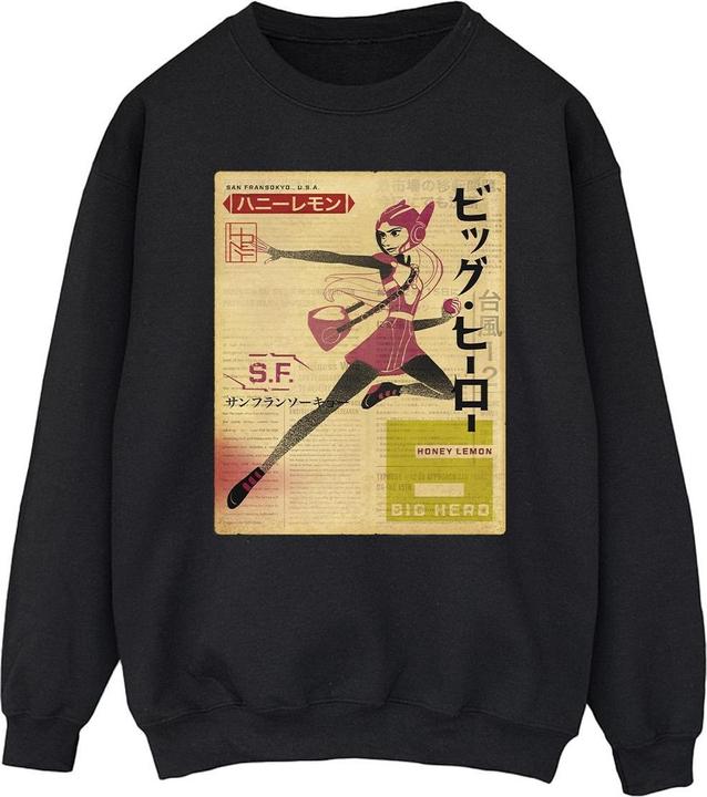 Produktbild Disney Big Hero 6 Baymax Honey Lemon Newspaper Sweatshirt (L)