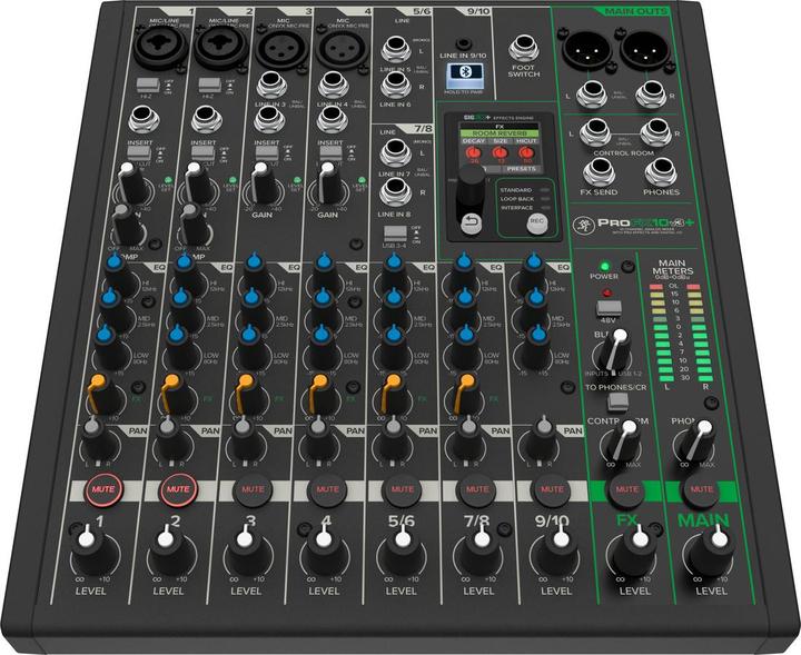 Image du produit Mackie ProFX10v3+ (Studio et mixeur live)