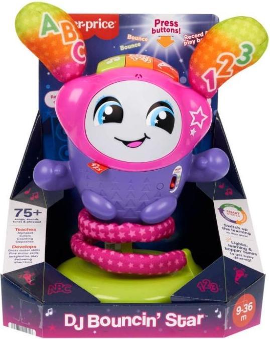 Actual product image Fisher-Price Fisher Price Poziomy Nauki Taneczna gwiazda DJ HRD21 (Polish)