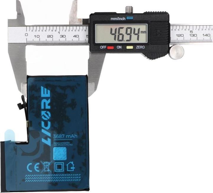 Image du produit Licore Battery battery for IPHONE 12 Pro Max 3687 mAh