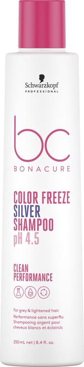 Schwarzkopf BC Color Freeze - Silver Shampoo (250 ml, Flüssiges Shampoo)