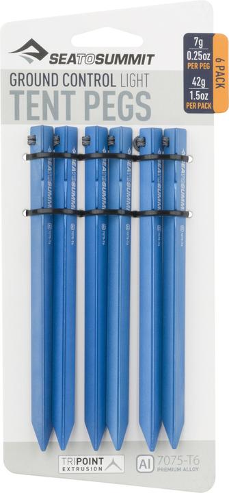 Actual product image Sea To Summit Ground Control Light Tent Pegs 6-Pack