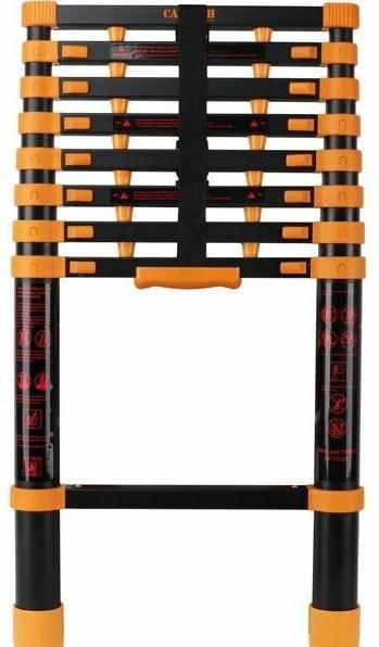 Produktbild CarTech Teleskopleiter 2.6m 1-tlg. Aluminium (Anlegeleiter, 48 cm)